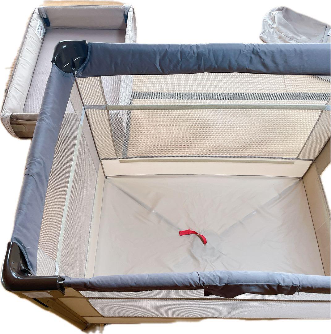 アップリカ　ココネルエアー　ベビーベッド　プレイヤード