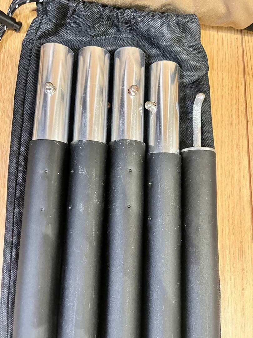 DODビッグタープポール2セットVISIONPEAKSレクタタープ