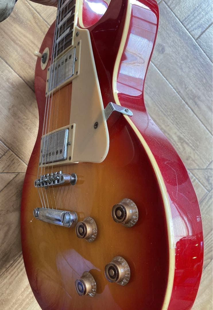 レスポールスタイル エレキギター サンバースト