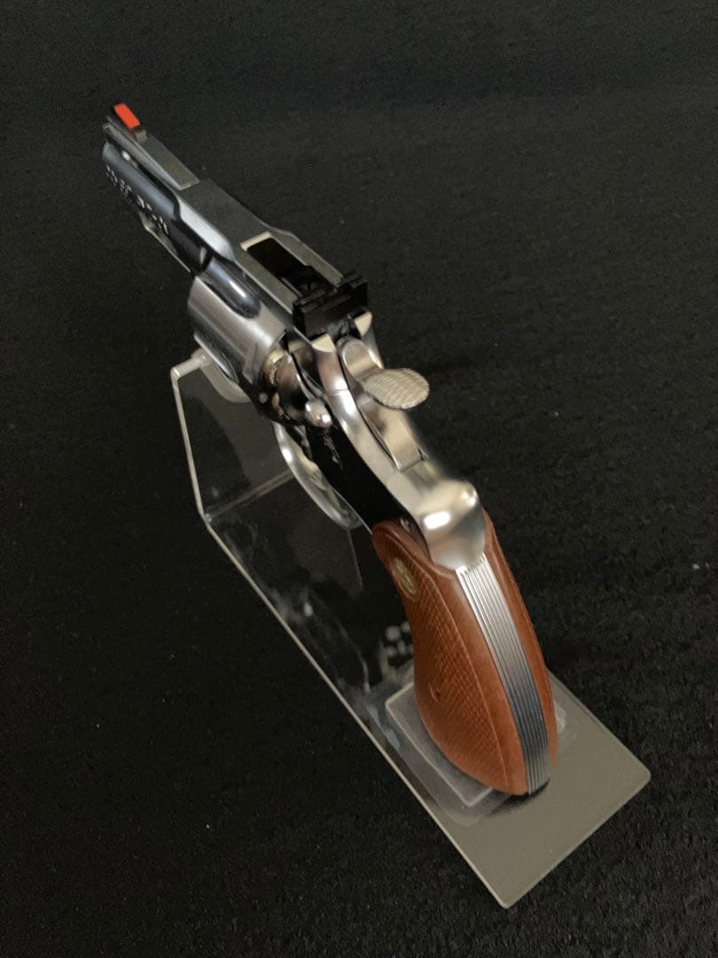 タナカ　コルトパイソン　357マグナム　3インチRモデル　ステンレスフィニッシュ