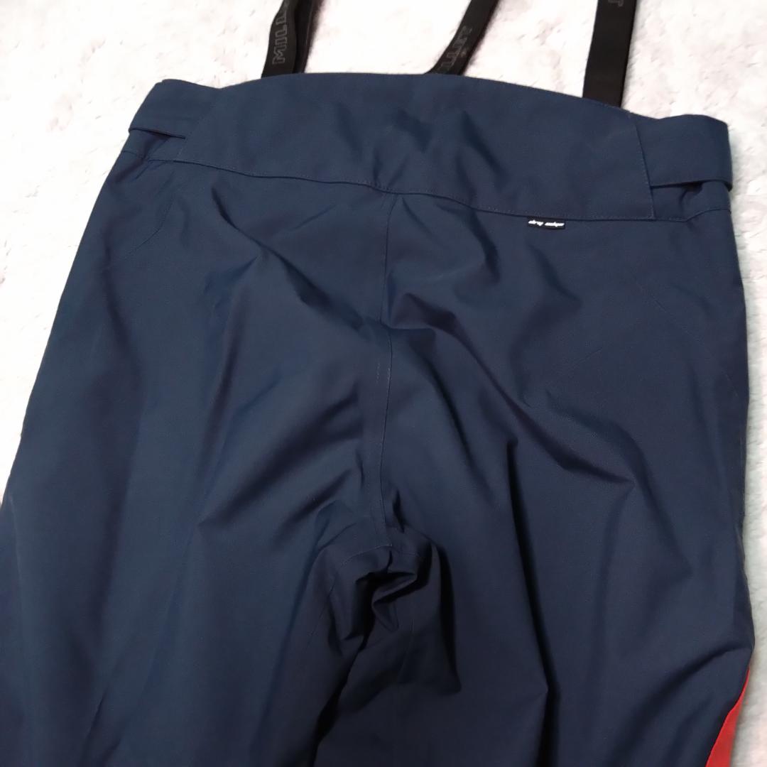 ミレー　MILLET　スキーウェアＭ　サスペンダー　デカロゴ　MIV9222