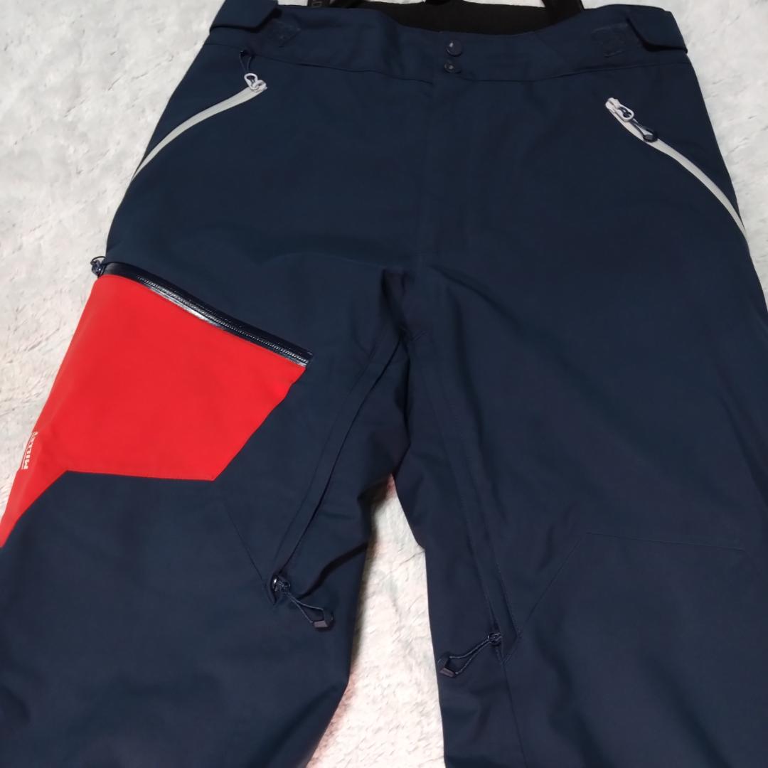 ミレー　MILLET　スキーウェアＭ　サスペンダー　デカロゴ　MIV9222