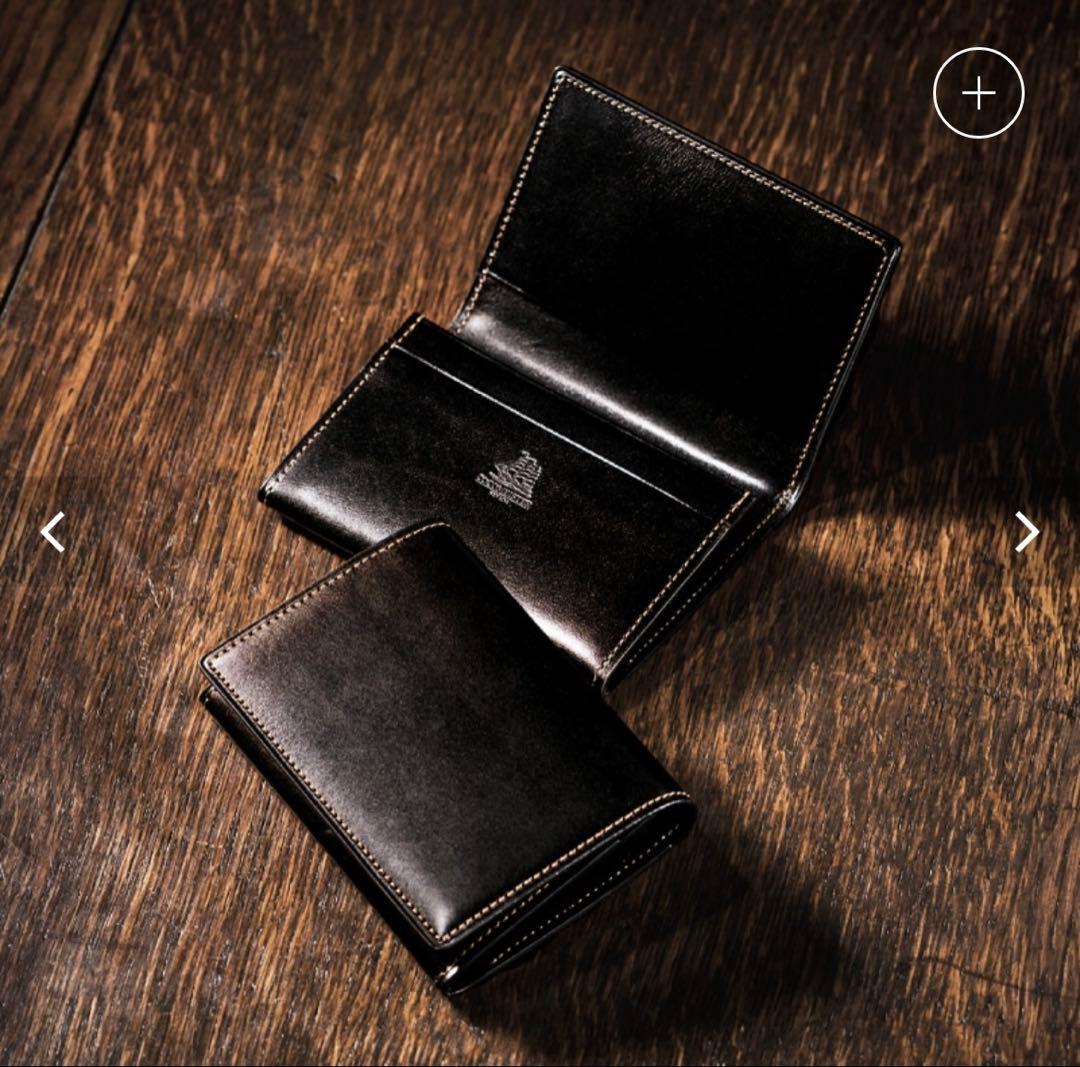 ココマイスター 名刺入れ 新品　ブラック