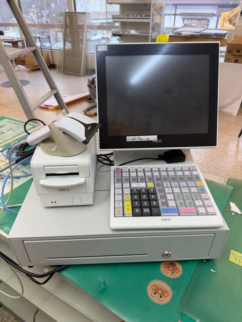 NEC レジ！2台まとめ売り！格安にて！