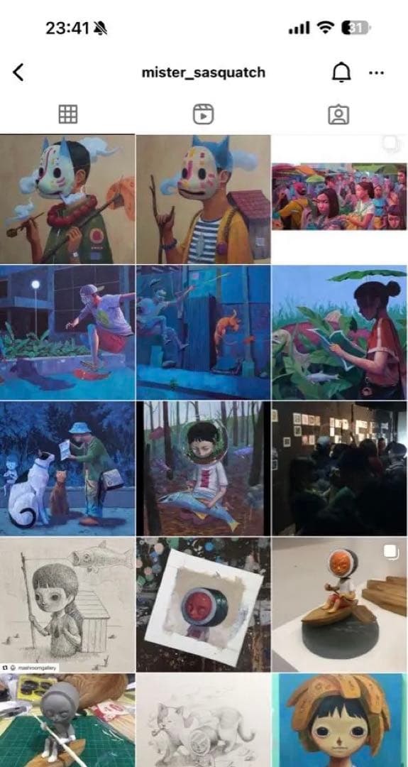 Mark Jeffrey R.santos 原画　一点もの　unique