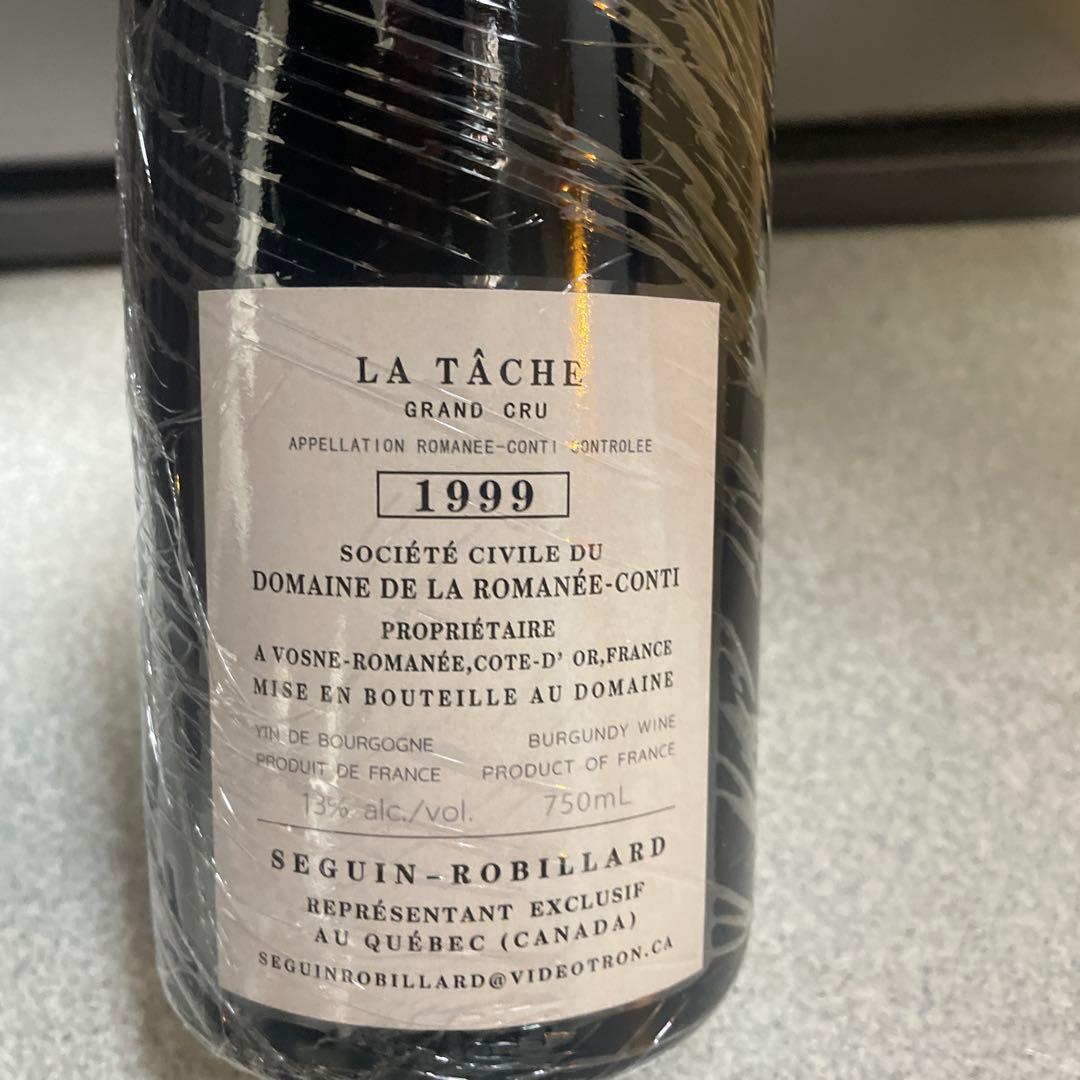 DRC LA TACHE（ラターシュ）1999 ロマネコンティ750ml(11）