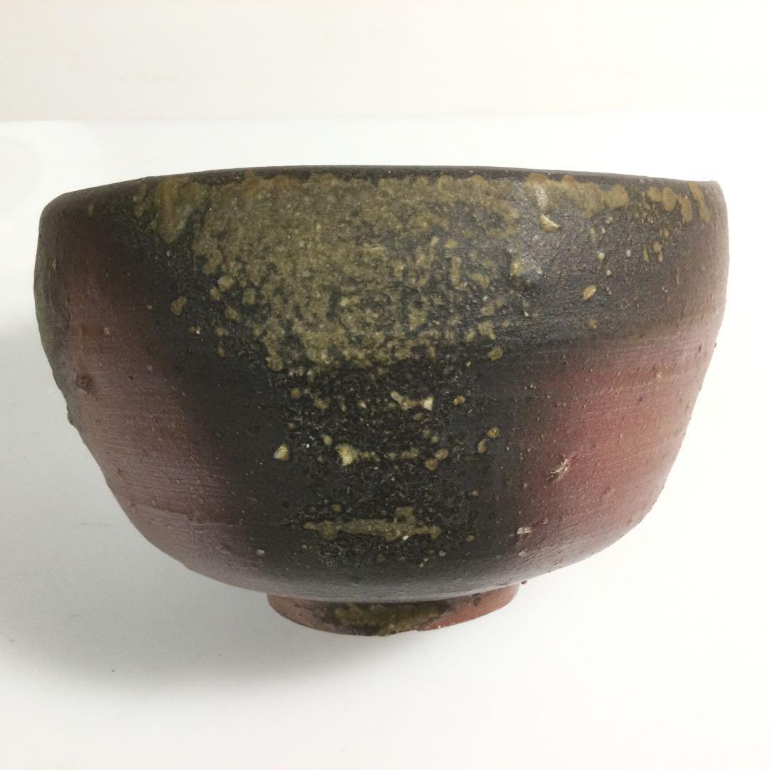 備前焼 抹茶碗 小西陶蔵作 茶道具 供布供箱付 T852