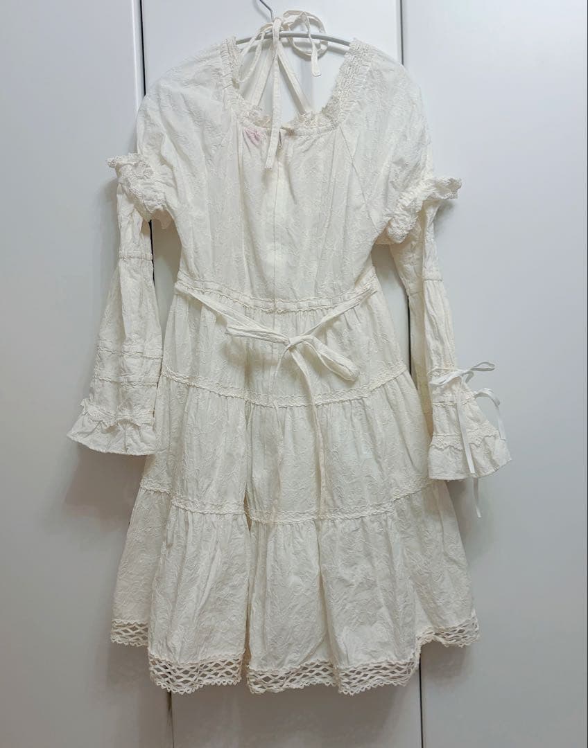 はわせドールワンピース　白　ロリィタ　ベイビーザスターズシャインブライト