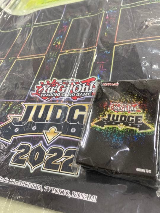 遊戯王■JUDGE■プレイマット■スリーブ70枚■2022■ジャッジ報酬■非売品