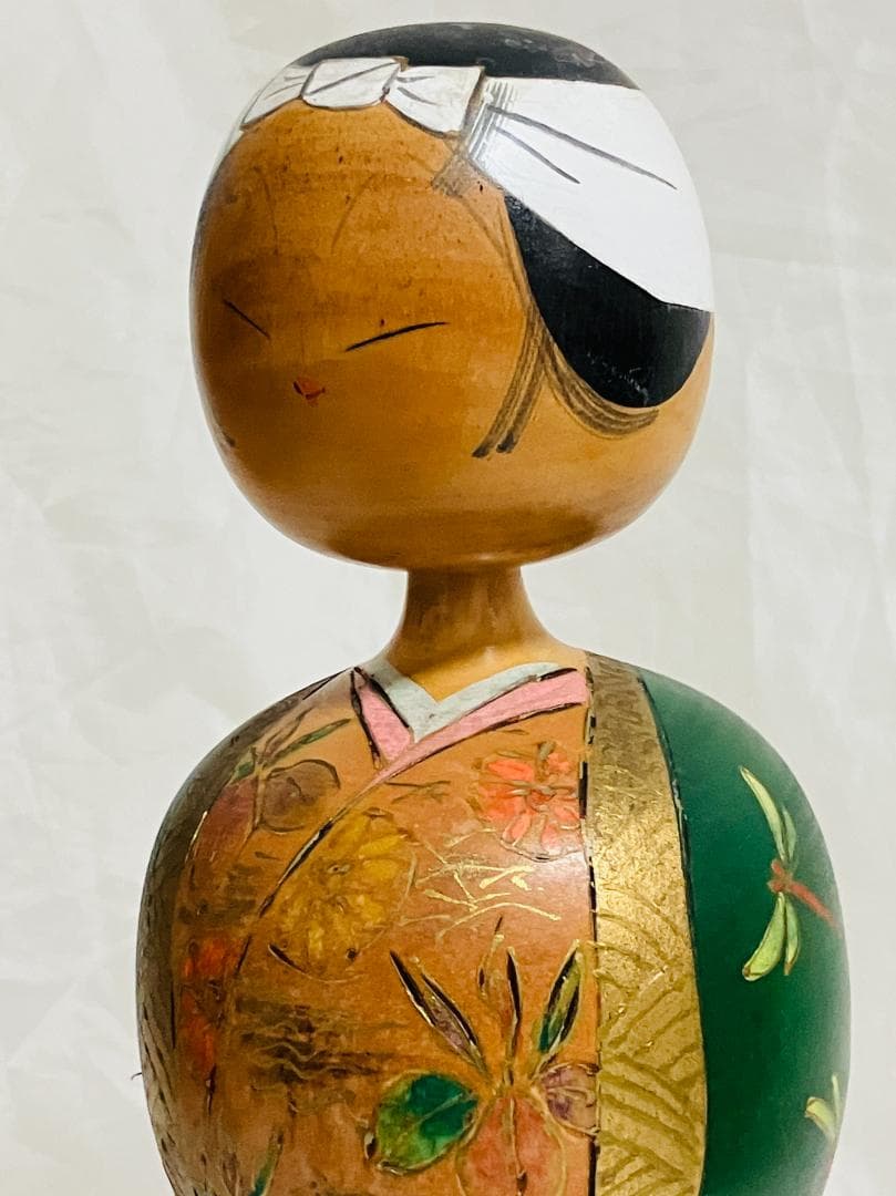 高橋はしめ　阿国歌舞伎　こけし　こけし人形　37センチ