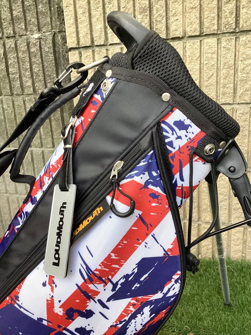 ら*に様 ラウドマウス小型軽量スタンドキャディバッグ