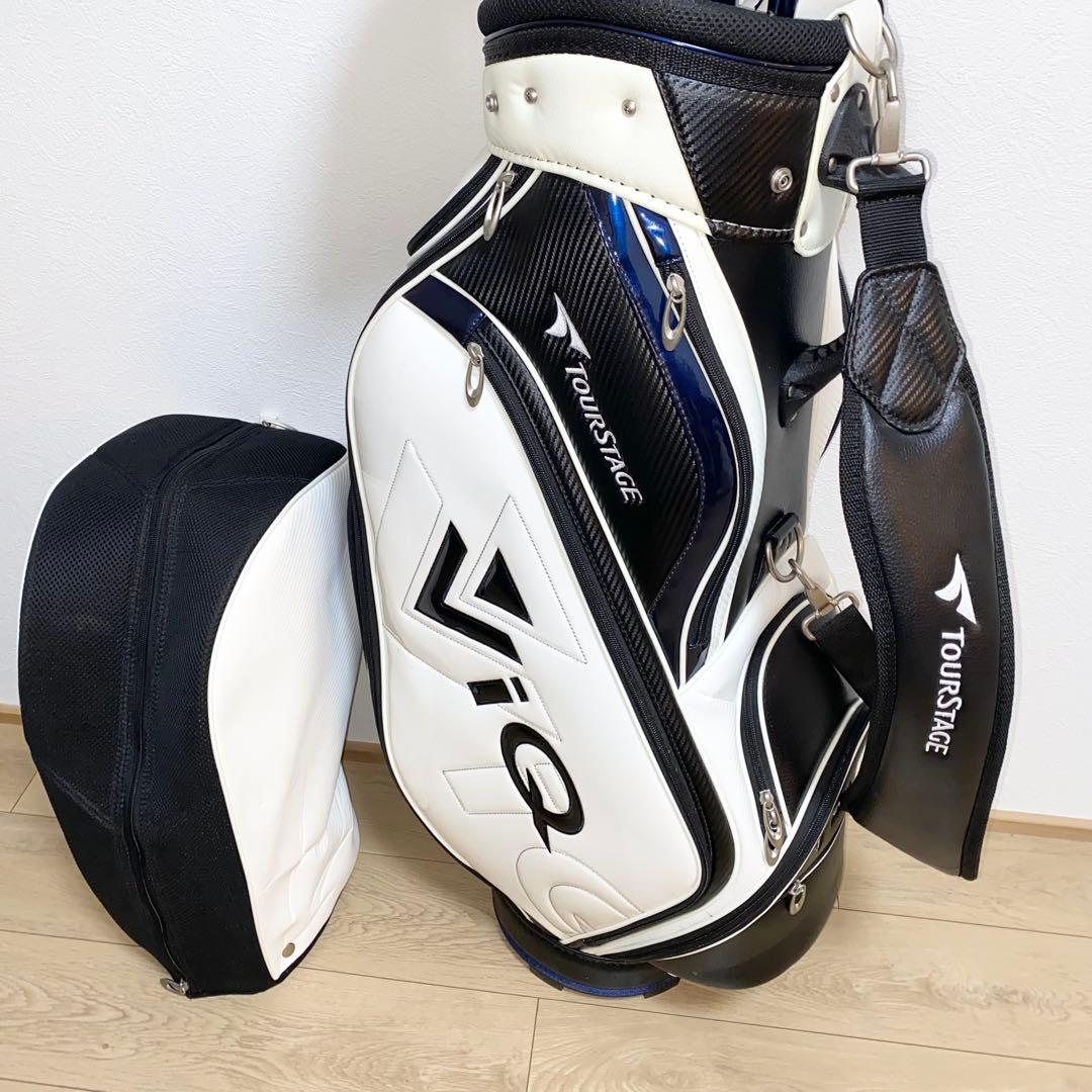 TOURSTAGE VIQゴルフクラブ フルセット☆メンズ初心者キャディバッグ付