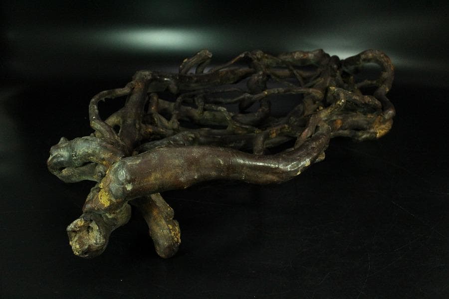 奇木 時代 根木 飾り台 自然木 55cmx30cm(K-RC951)