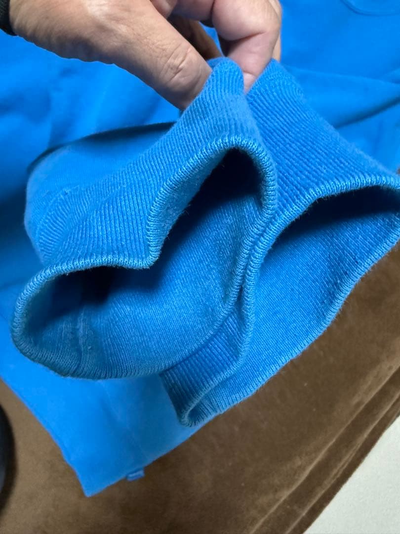 ホ*ク様 Supreme Box Logo Crewneck Blue L 22