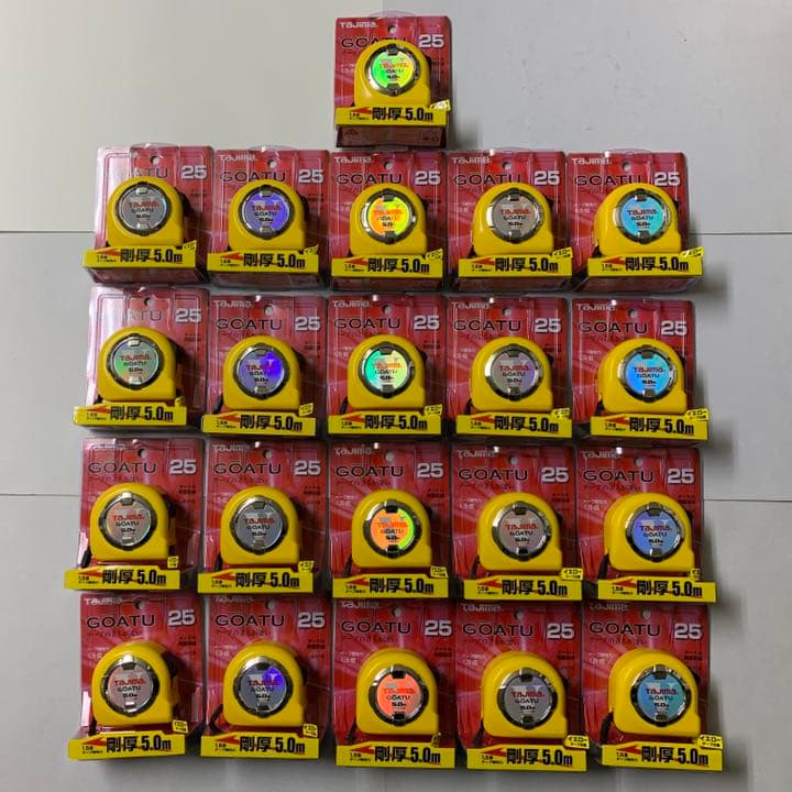 タジマ Tajima スケール 剛厚ロック-25 GAL25-50BL×21個