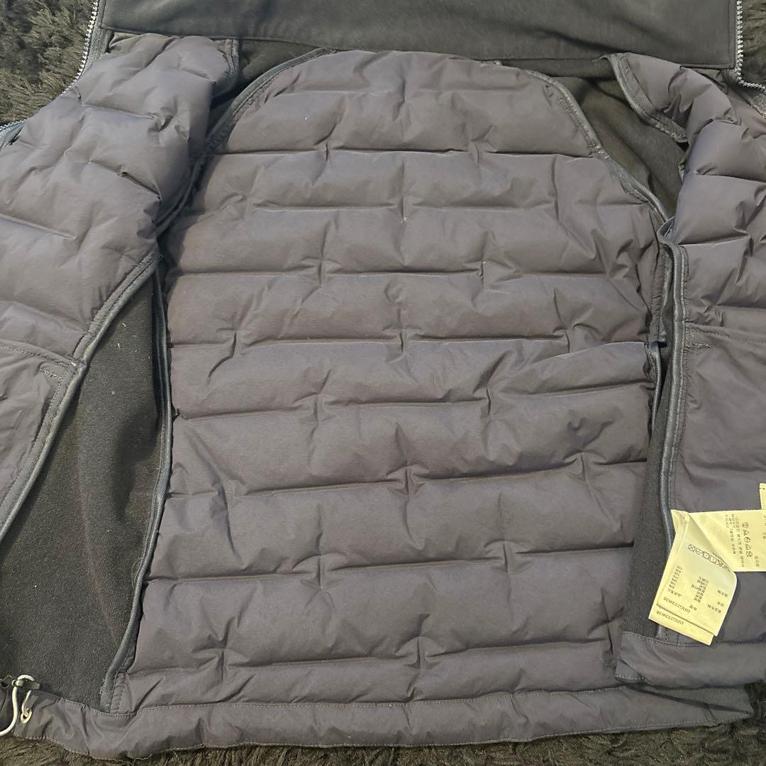 ブリーフィング　フード付きダウンジャケット レディース ネイビー　sサイズ