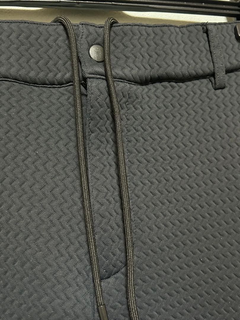 【極美品】サタデーズ ニューヨーク キルト ジョガーパンツ ゴルフ ブラック L