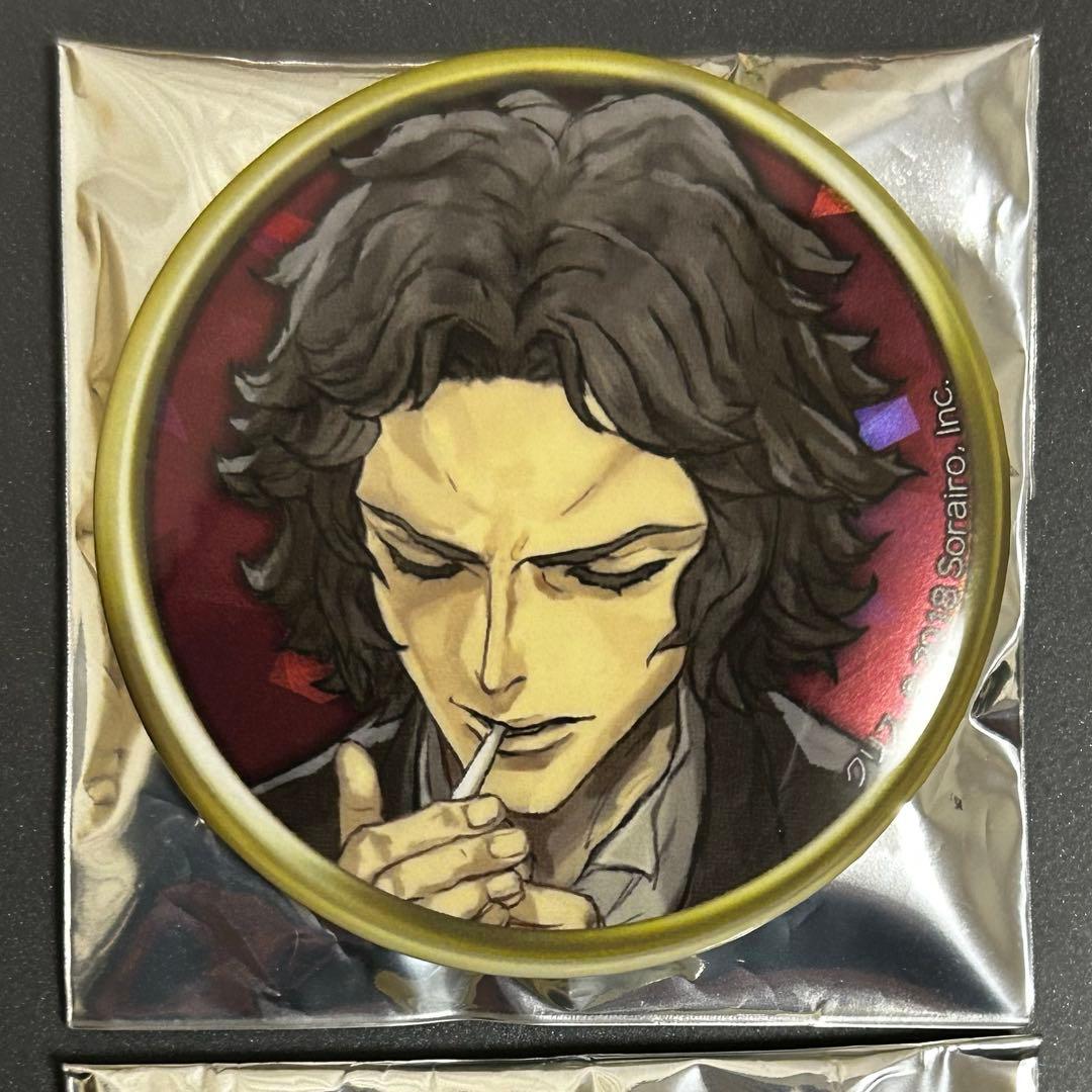 【値下げ可】人狼ジャッジメント クリス 缶バッジ SP2(赤) ホロあり