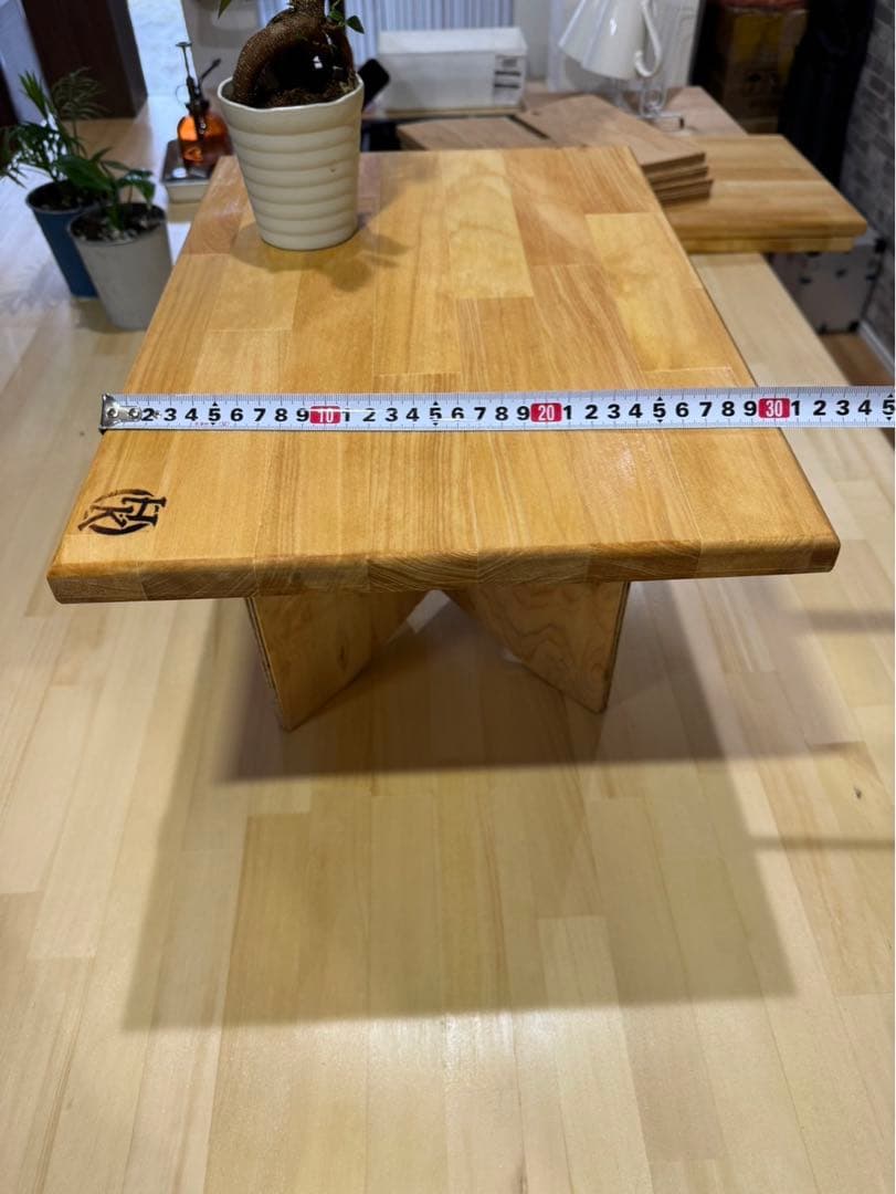 Hioki テーブル 木製 折りたたみ式 キャンプ アウトドア 作業台