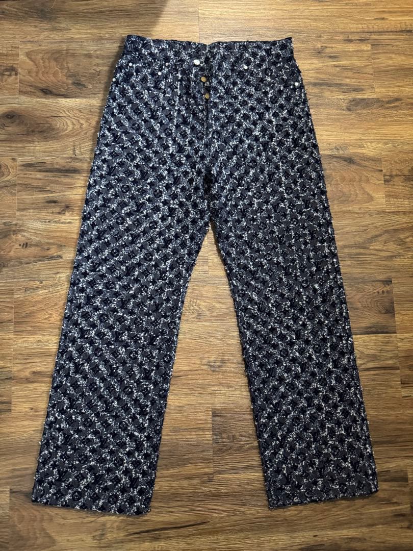 フロクッド モノグラム デニムスケートパンツ