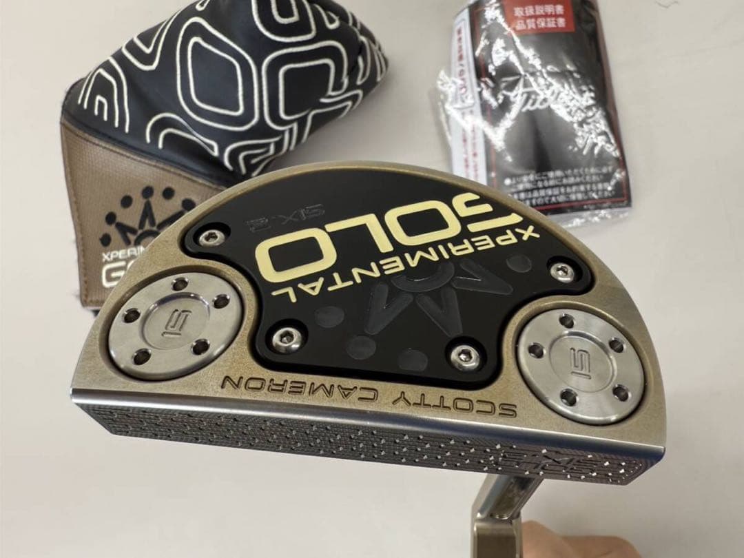 中古 レフティ　スコッティ・キャメロン Xperimental GOLO 6.2