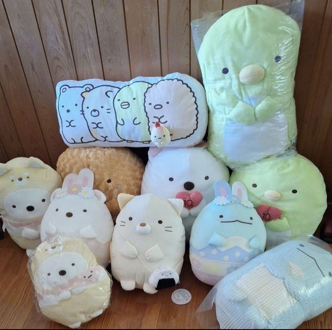 新品　11点　すみっコぐらし　大きめぬいぐるみ　まとめ売り