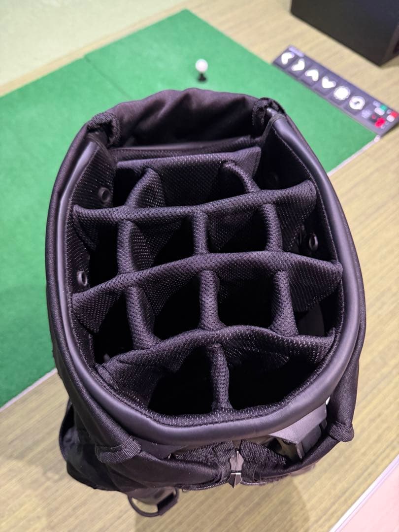 VESSEL（ベゼル）14口 キャディバッグ Player 2.0 (白/黒)